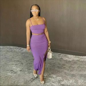 Maxi skirt set